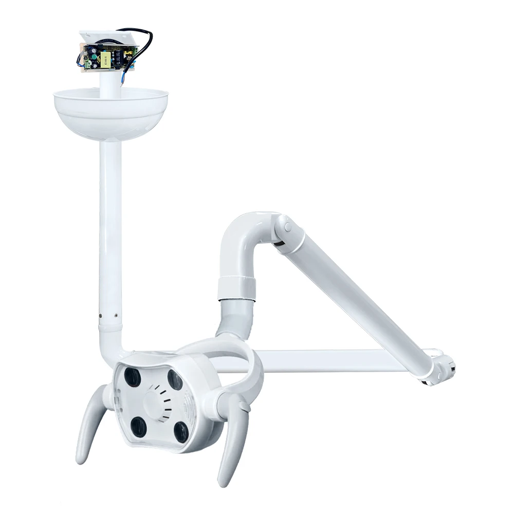 AliGan dental equipment Chinese Medical Equipment Dental LED Oral Surgery Light With Ceiling Mount Long Lamp Arm