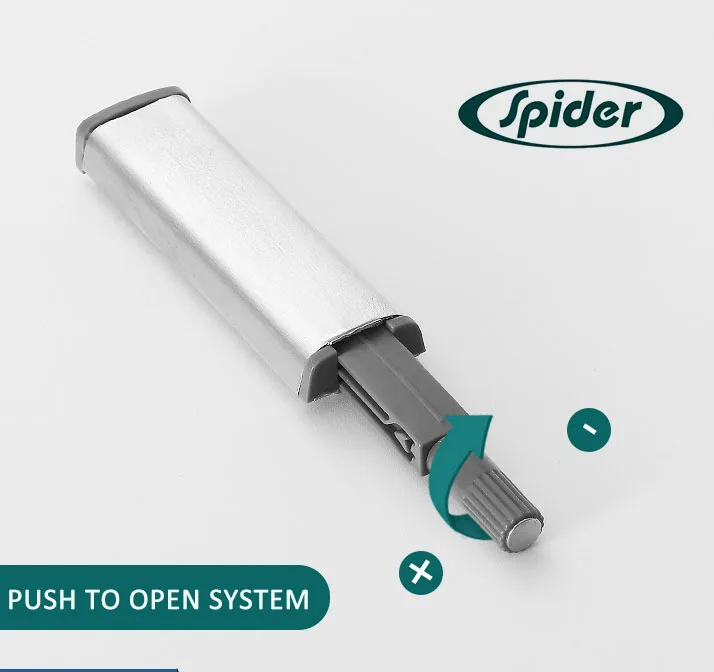 Rebound push to open Embedded Installation Push To Open System Cabinet Door Small Steel shell Rebound Device