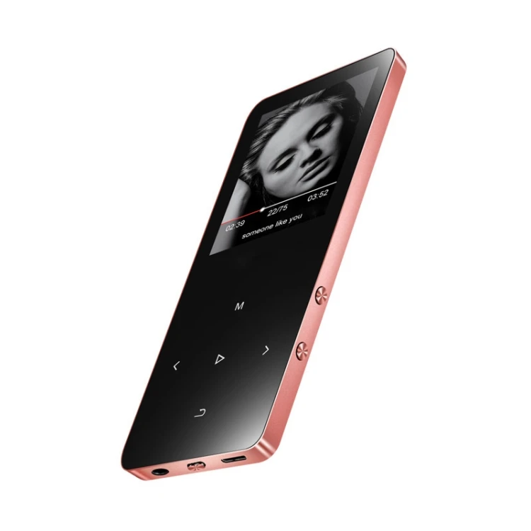  Портативный металлический Беспроводной MP3 MP4 Hifi плеер с сенсорным экраном 16