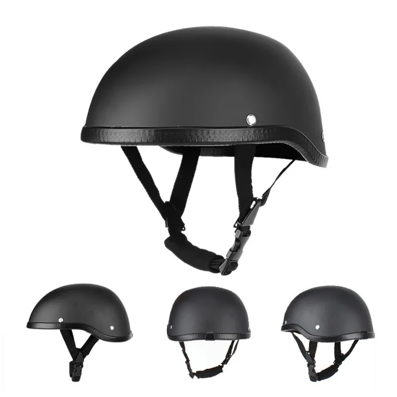 Retro Motorcycle Helmet Vintage Half Face Helmet Outdoor Sports Riding Motorcycle Bicycle Helmets for Safety Protection