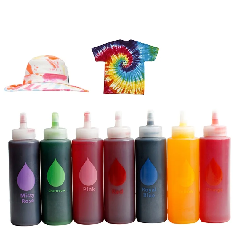 Multi - color non - polluting non - toxic dye easy DIY bag tie-dye set