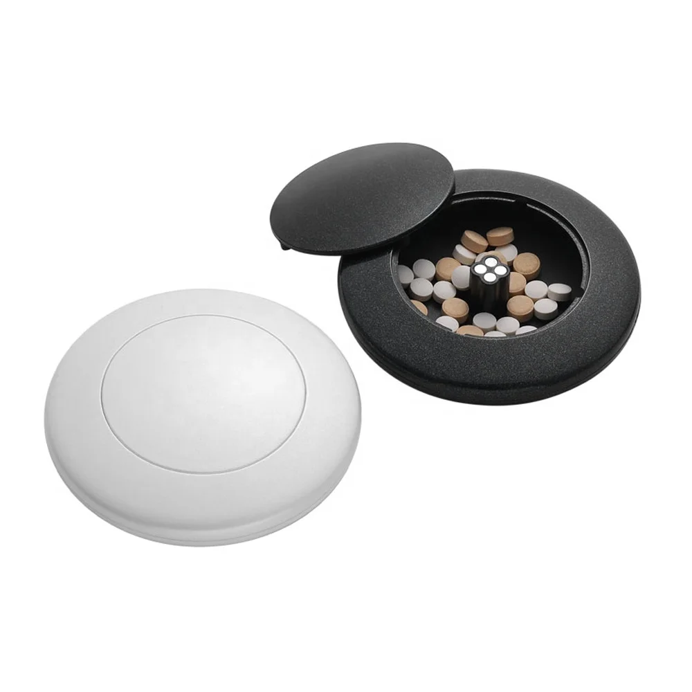 Контейнер для переноски пищевых продуктов из АБС-пластика, белый герметичный дорожный контейнер для таблеток