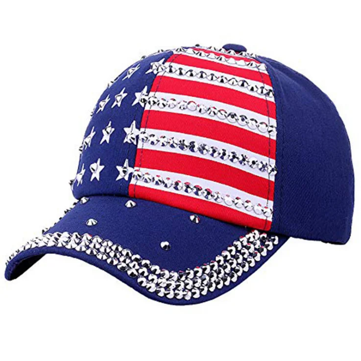 High Quality American Fashion Gorras Vintage Baseball Caps Men Women Outdoor Diamond Baseball Cap