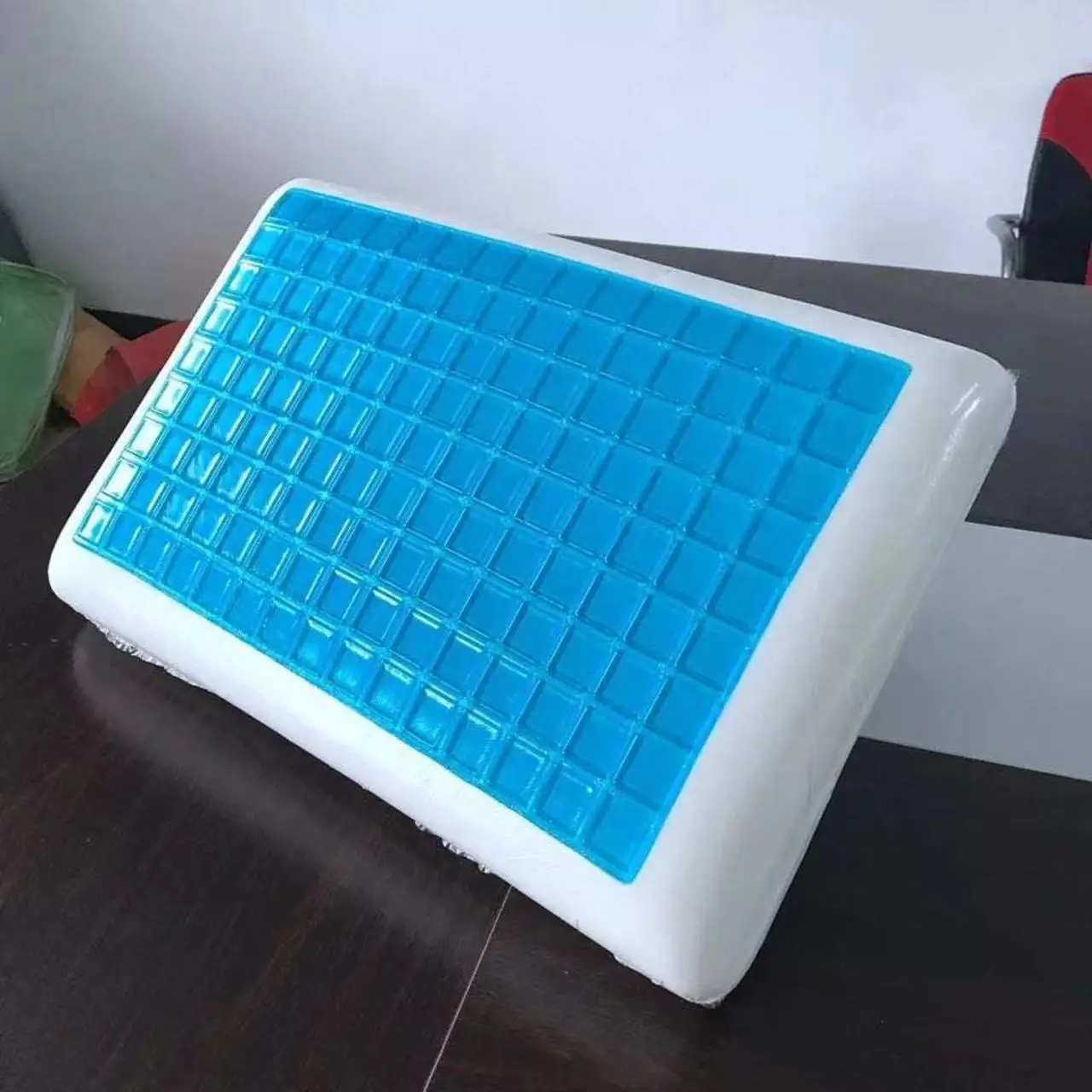 Подушка в форме рога для бокового сна подушка с нулевым давлением эффектом памяти медленным отскоком шеи