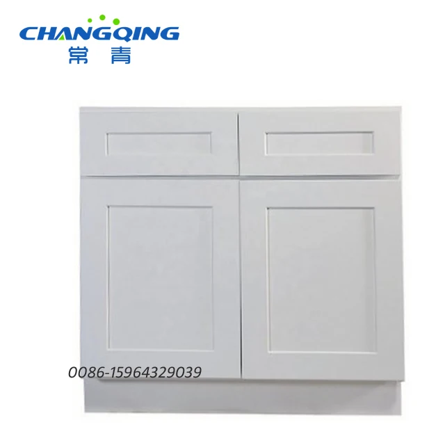 Shaker style kitchen cabinetry wall cabinet base
