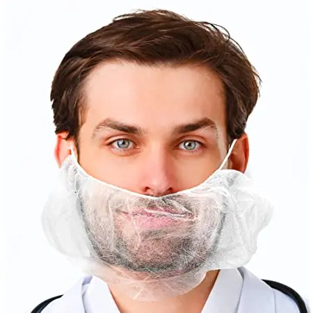 Beard Net Pp Nonwoven Disposable Beard Cover