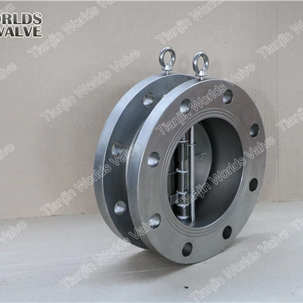  Фланцевый обратный клапан bs5153 l/w из ковкого чугуна с рычагом и системой