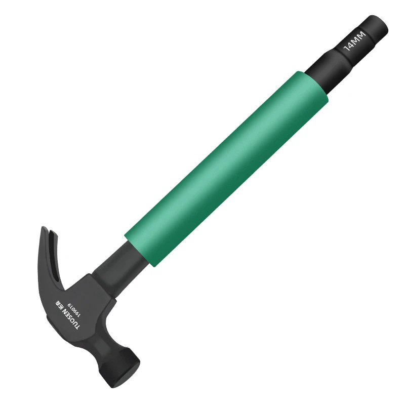Multifunctional Claw Hammer Sleeve Hammer Head Integrated Conditioning Installation Tool Special Hammer for Expansion Screws