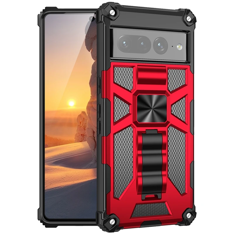 For Google Pixel 7 Pro Kickstand case shockproof cover, For For One Plus Ace 5G Car Mount case