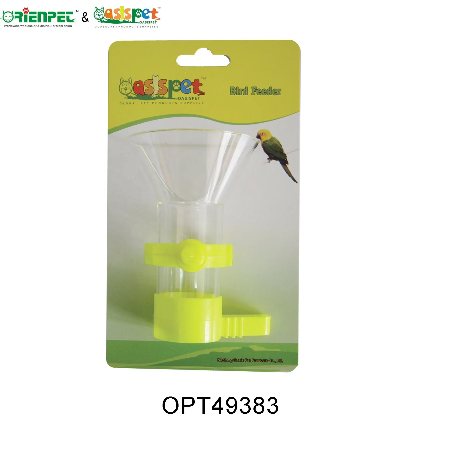 
ORIENPET & OASISPET Pet Plastic Bird feeder Ready stocks OPT49383 Bird products 
