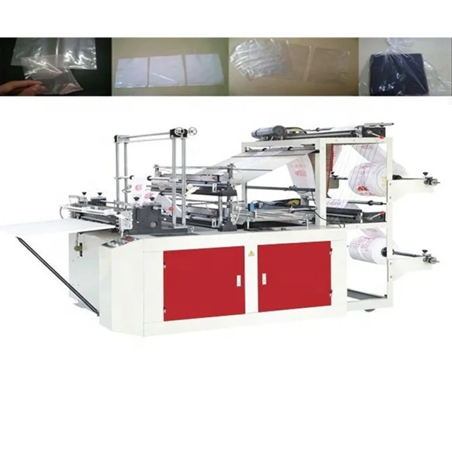 Машина для производства двух четырех роликовых пластиковых пакетов