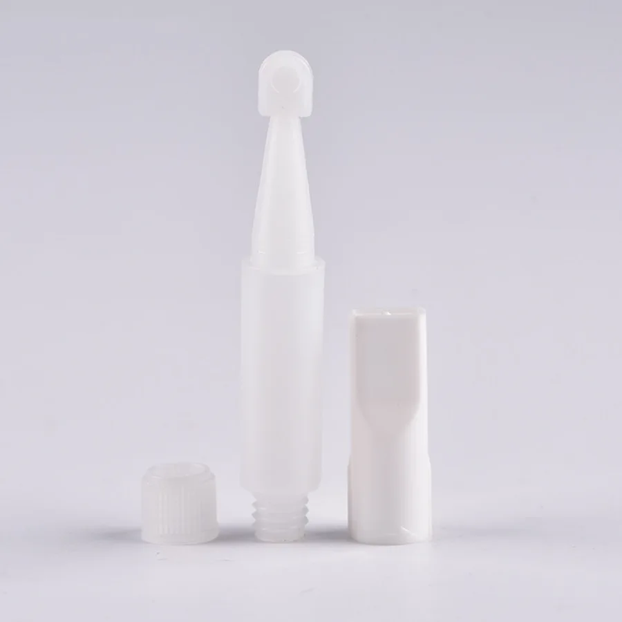 Wholesale 0.5ml 1ml 1.5ml 2ml Small Capacity HDPE Squeeze Chemical Glue Dropper Plastic Bottle With Screw Cap