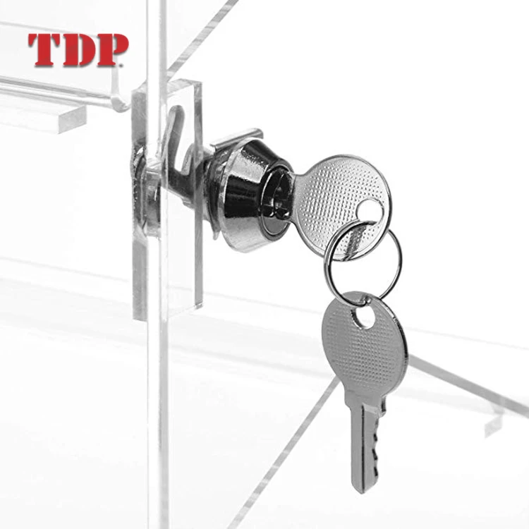 Clear 4 Tier Rotating Sunglasses Display Stand Acrylic Eyeglasses Show Case Shelf 1/10 acrylic action figure display case