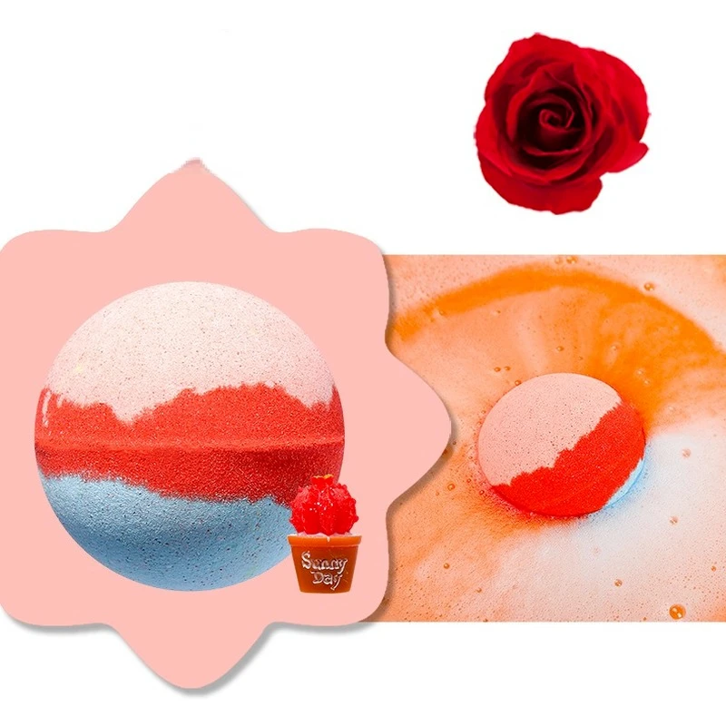 Top sell bath salt bomb boomb natural malaysia vegan foaming sea salt bath bombs ball gift set bath