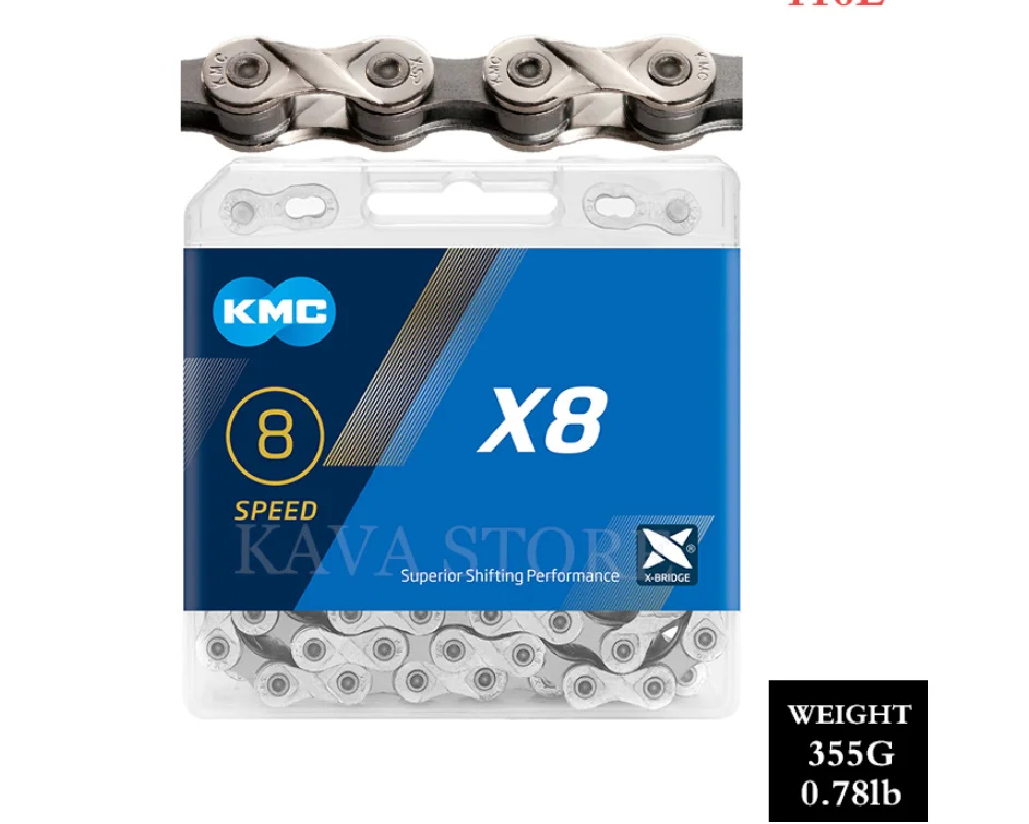  Велосипедная цепь Kmc X8 X9 X10 X11 X12 велосипедная 8/9/10/11/12 скорость дорожного горного велосипеда