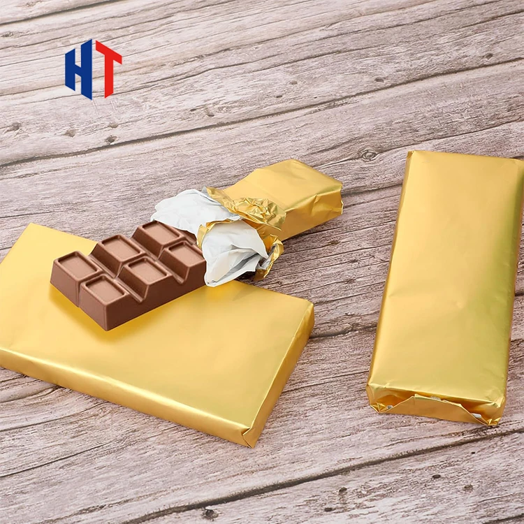 Chocolate Candy Wrapper Color Square Aluminum Foil Paper