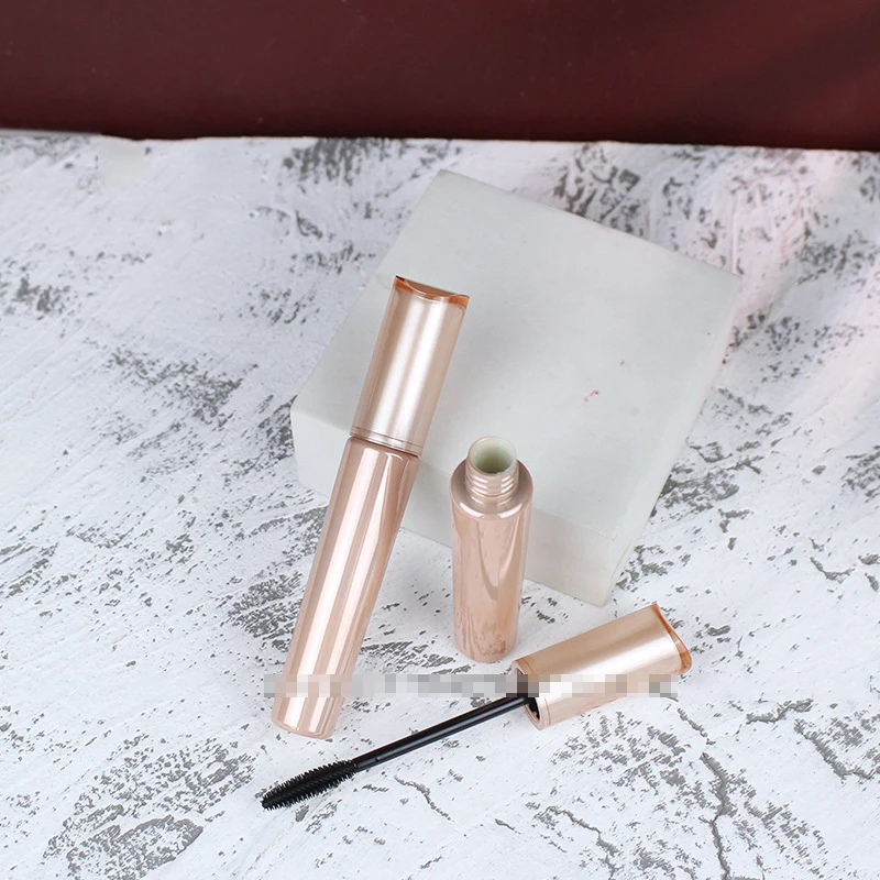 Golden Empty Mascara Wand Tube Lip Gloss Containers Liquid Lipstick Tubes Lip Gloss Tube For Cosmetic Packaging