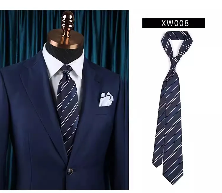 custom neck ties 8cm business casual suit youth fashion accessories neck ties for men business