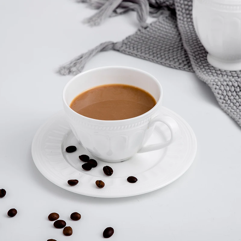 Luxury hotel restaurant food dishes plates dinnerware ceramic catering bone china white round dinner for 5