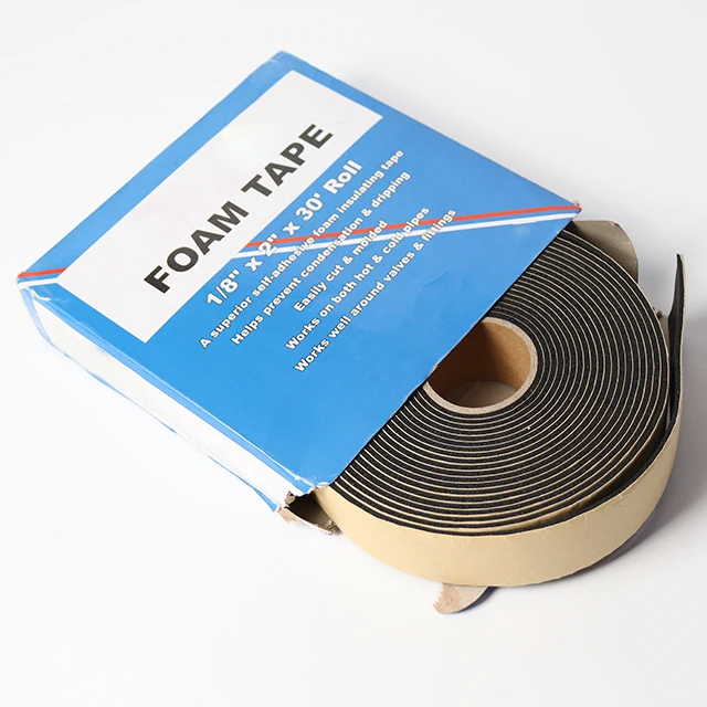 Reasonable Price and Factory Direct Sales Sponge Foam Insulation Tape