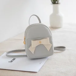 FLB202 bow decor 2020 mini pu leather designer bag hiking backpacks