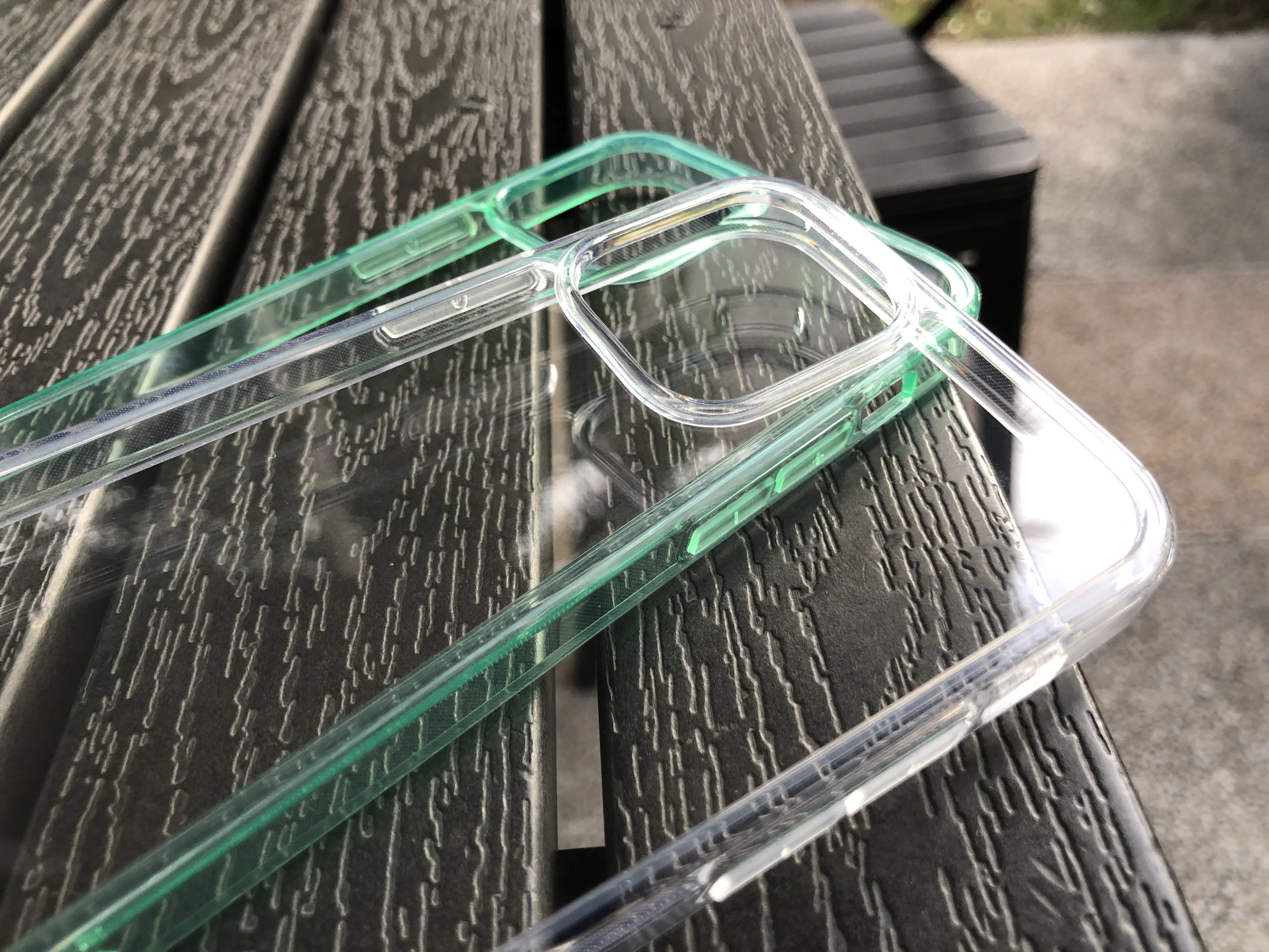 9H Tempered Glass Phone Case Cover Clear Glass Phone Back Cover For iPhone12/SE/14MAX Anti Yellowing Phone Case