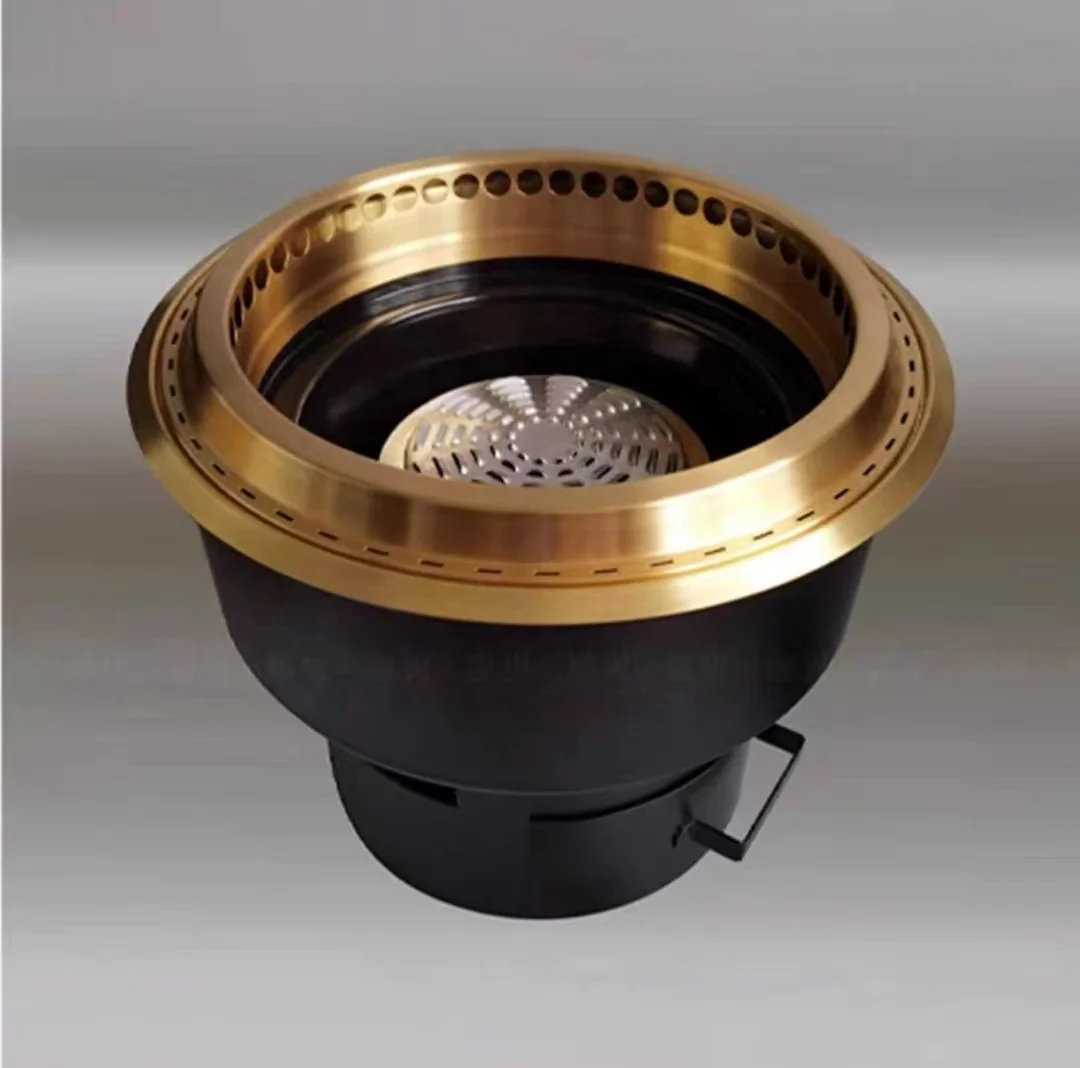 modi commercial smokeless built in japanese korean infrared tabletop gas bbq barbeque grill stove for restaurant