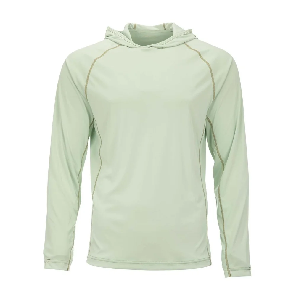 2024 New Product Customization Summer Long sleeved Solid Color Hooded Fishing Clothing Sun Protection Clothing Outdoor Sports
