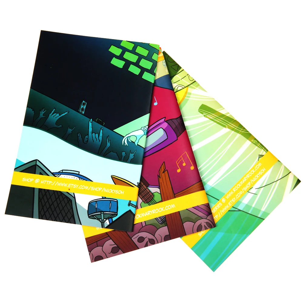 Paperback Comic Book Printing with Full Color