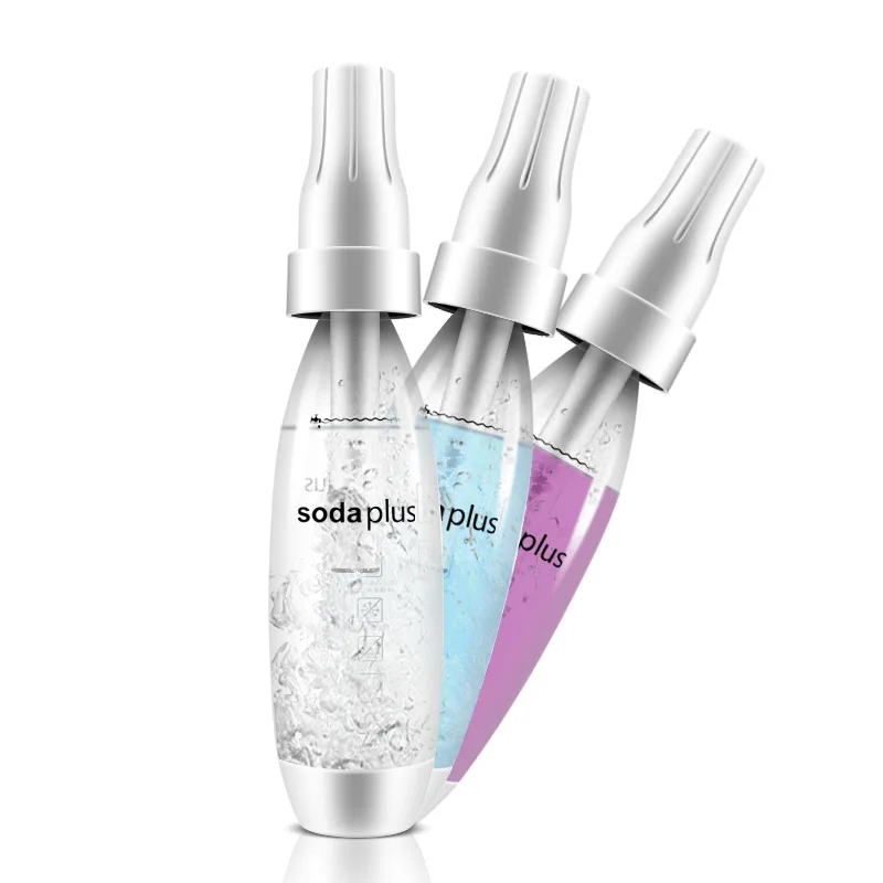 Portable Carbonated Home Soda Maker Eco Plastic Hand Press  Soda Maker for Home Kitchen