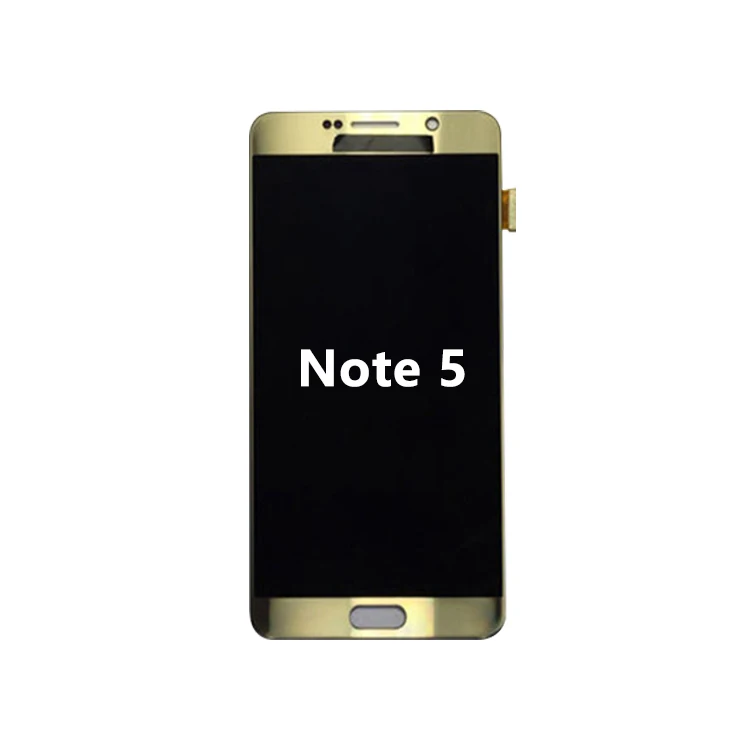 Wholesale Super amoled OLED lcd N5 Display For Samsung Galaxy note5 Lcd With Touch Screen Digitizer