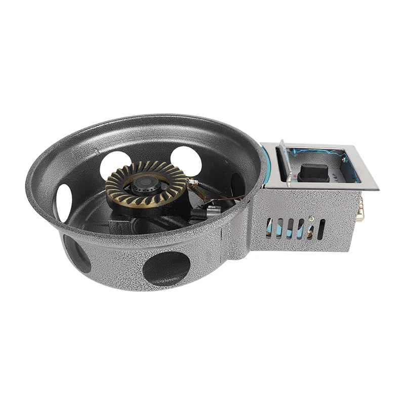 PINNOVO korean bbq gas grill hot pot gas bbq grill outdoor stainless steel for restaurant bbq grills gas table top stove