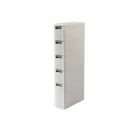 Cheap Thick Reinforcing Frame Clip Seam Narrow Drawers Kitchen Plastic Storage Cabinet