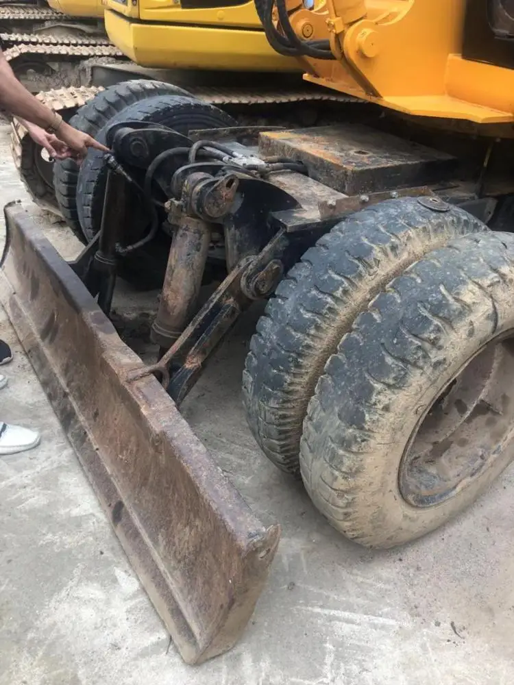 korean used hyundai wheel excavator ,used hyundai 210 walking excavator