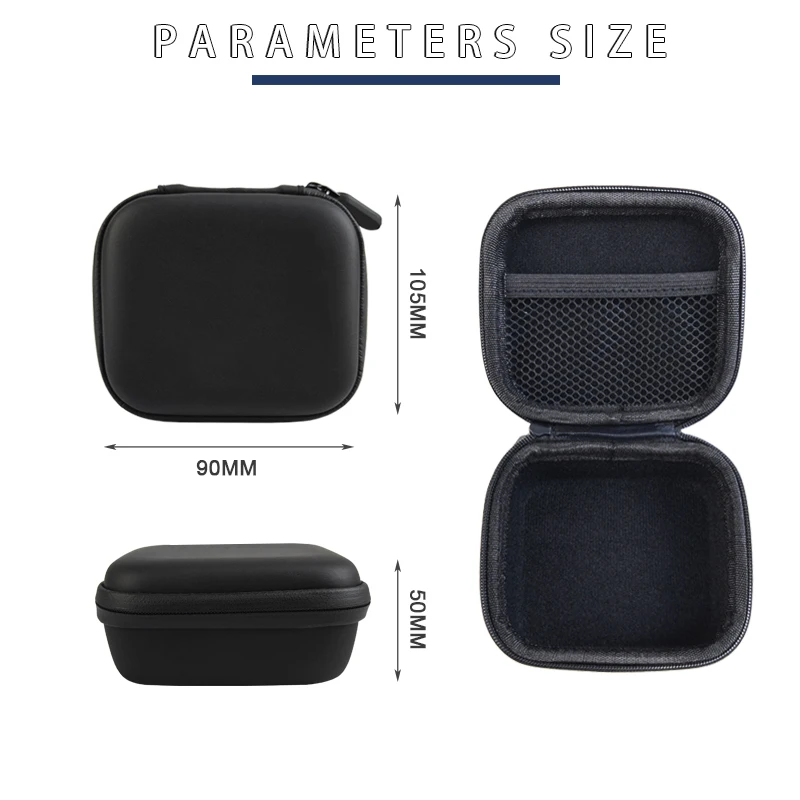 Wholesale EVA Case Small Zipper Case Waterproof Hard Shell EVA Case Travel EVA Electronic Accessories Pouch for Power Bank