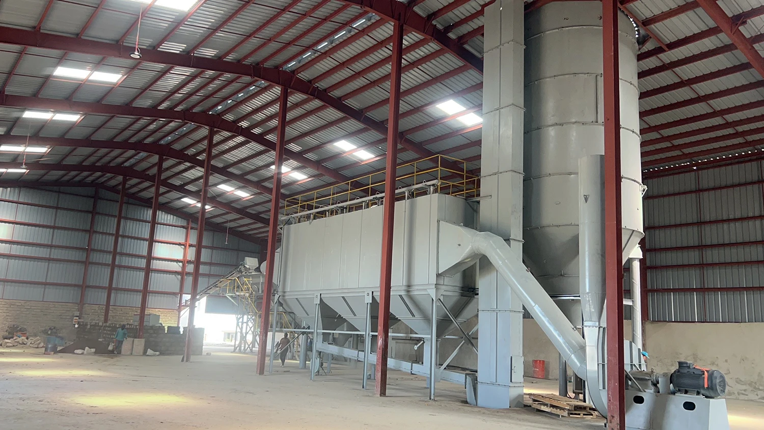 CaOH2 Hydrated Lime Line Processing Vertical Kiln CaO Burn Active Lime Plant