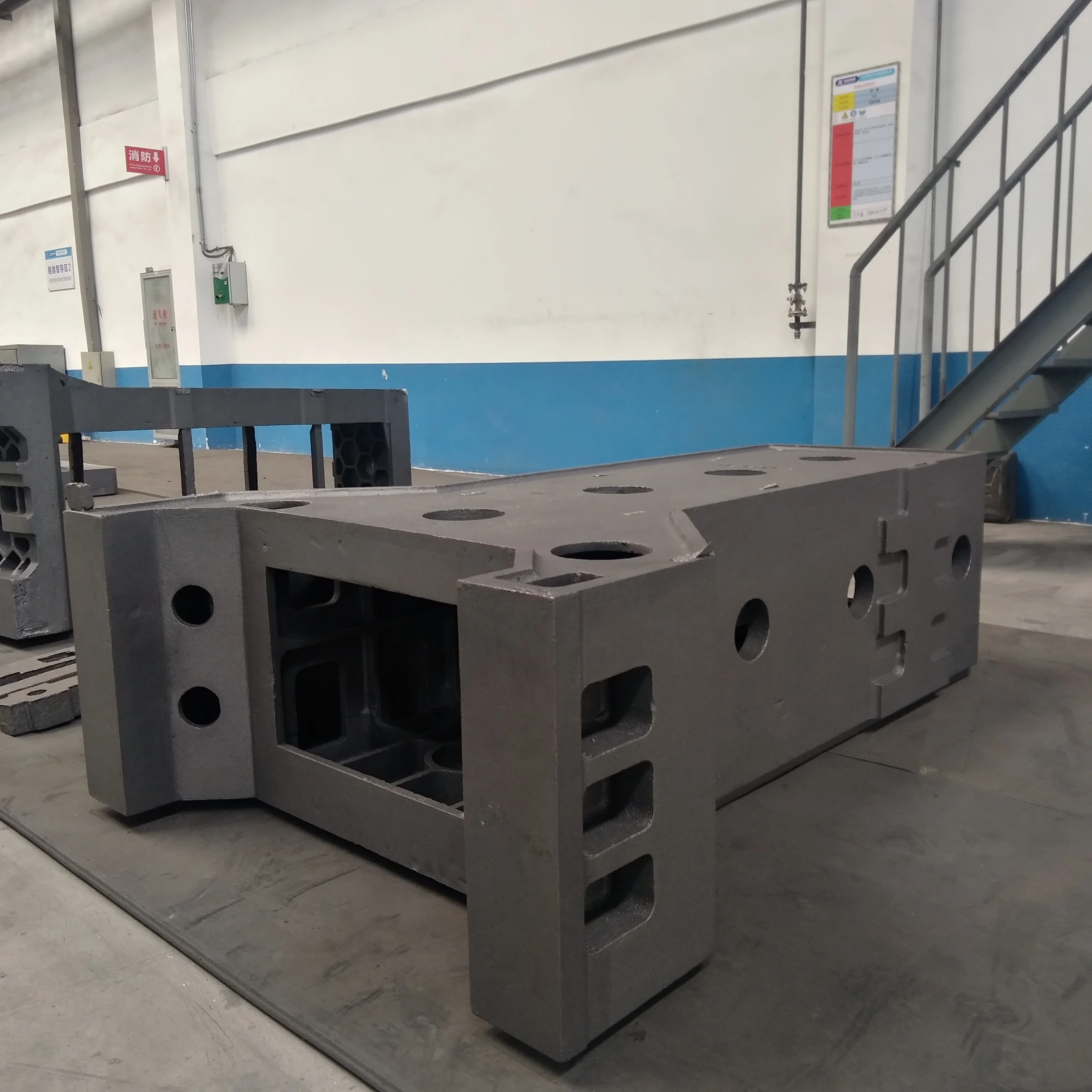 casting parts for cnc lathe bed