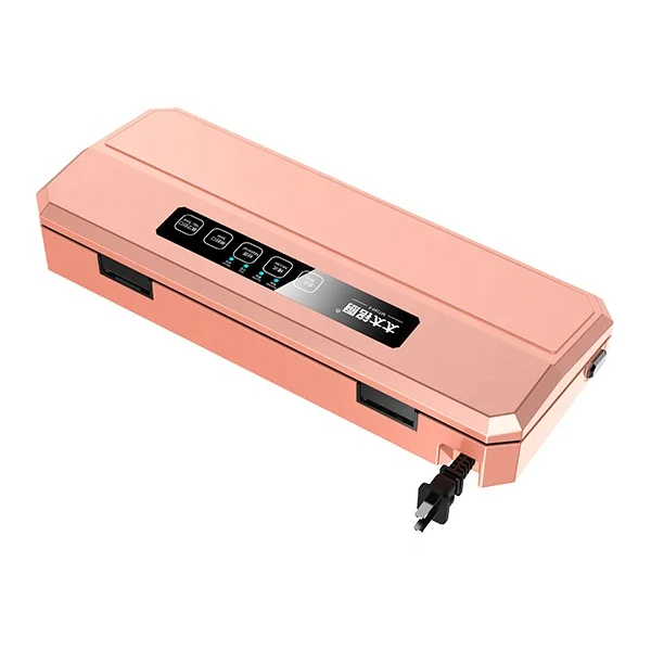 
Компактный дизайн, сухая и влажная Автоматическая Бытовая портативная вакуумная упаковочная машина для пищевых продуктов с стартовым комплектом, теплоизолятор 