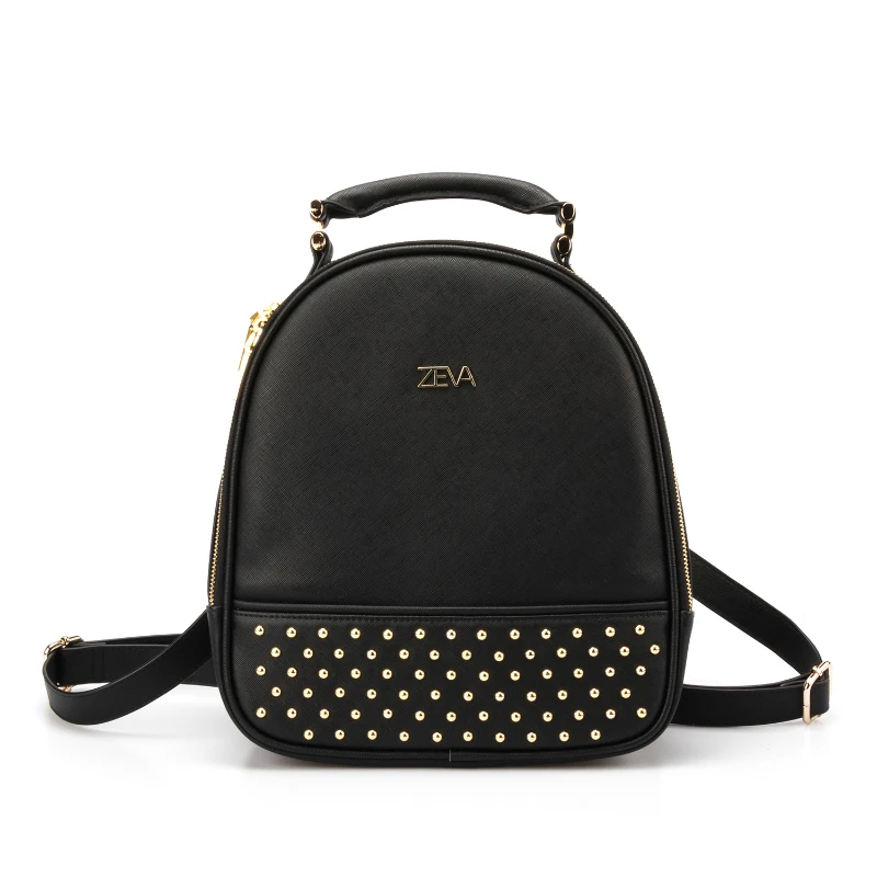 Wholesale Factory custom designer waterproof Leather Backpacks travel backpack set School Bags casual  for Women