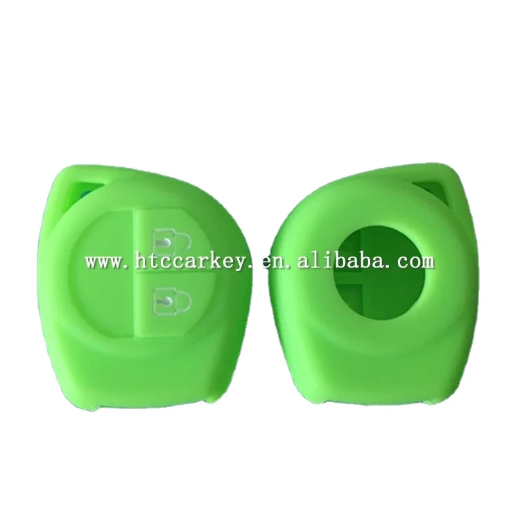 Auto key 2 button silicone car key cover for suzuk