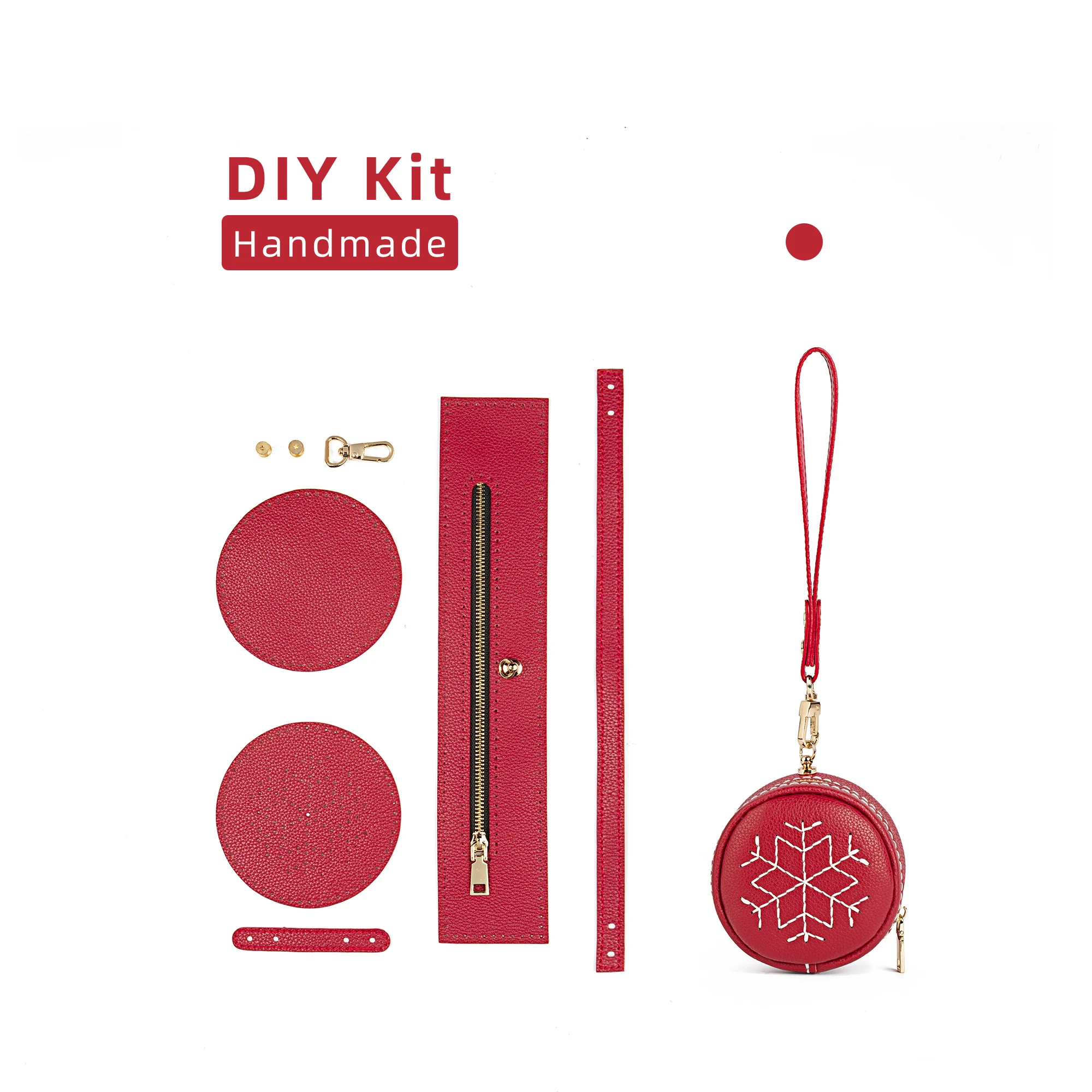 SEWINGFISH Customized DIY handmade leather for Single shoulder bags traveling bags diy bag kit