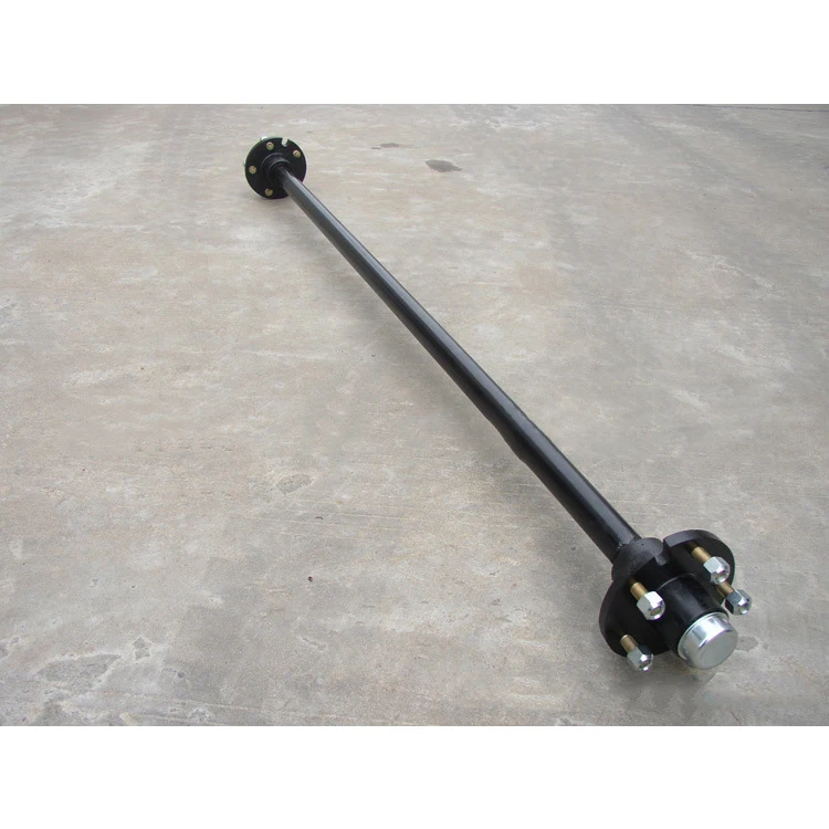750kg Rubber Torsion Axle with Electric mechanical or hydraulic drum brake