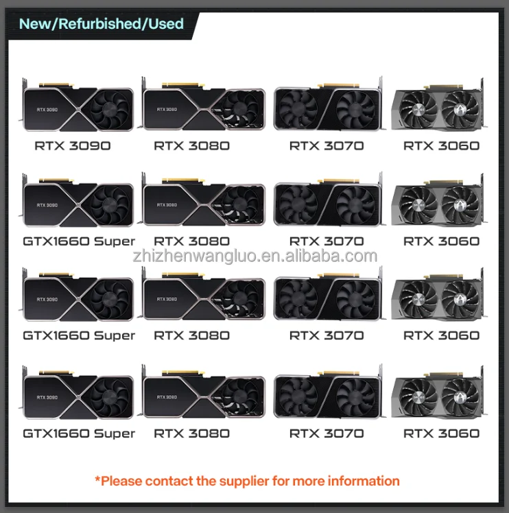 RTX 2060 Super 8GB GDDR6 Graphics Cards RX 580 8GB Gaming Card RTX 2070 2080 ti GPU Card RTX 2060 Super