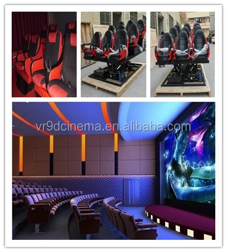 3D 4D 5D 7D Cinema Movie Theater Simulator for Sale