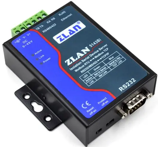 RS232/422/485 для Ethernet IOT Modbus RTU к серверу последовательного порта