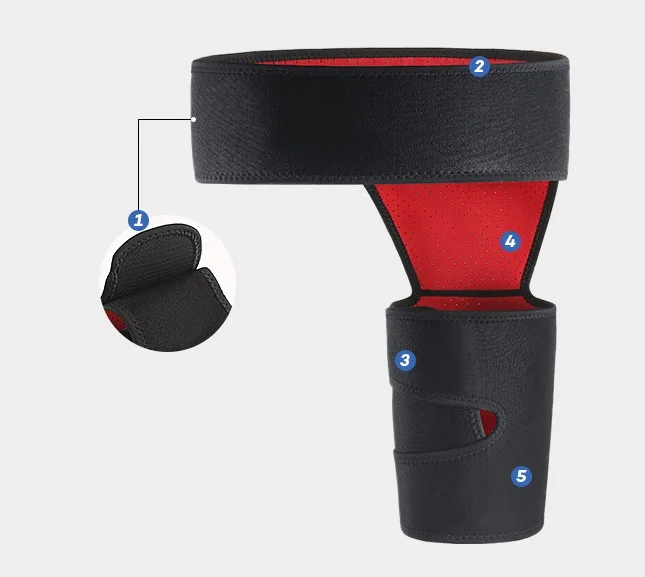 Hot Selling High Quality Hip And Thigh Support Brace Hip Compression Strap Hip Groin Brace