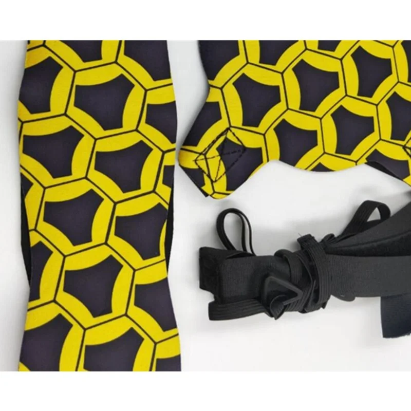 Bright Colored Yellow Football Trainer Soccer Ball Training Belt