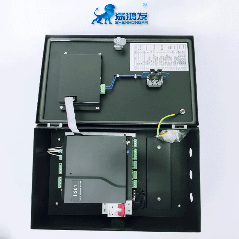 Single Phase Roll Up Door Servo Motor 0.75kw 1.5kw for Rolling Shutter Doors High Speed Control Box Panel Rapid Gate Parts