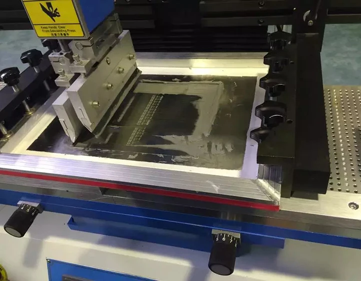 Semi-Automatic SMT PCB  Solder Paste Printer