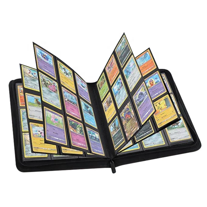 Wholesale Custom P  900 Cards with 50 Pages 9-Pocket Card Holder Collector Album Storage Book Folder Trading Card Binder